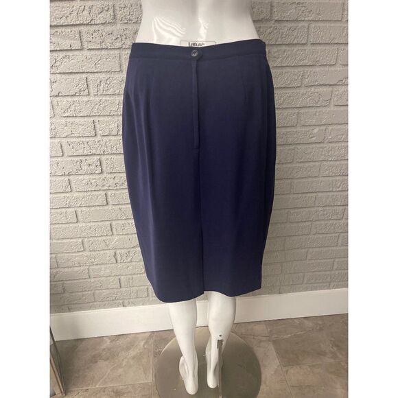 Kasper ASL Double Breasted Embroidered Skirt & Jacket 2 Pcs Suit Set Size 12 - Picture 6 of 12